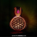 Flower of Life and Sun 01