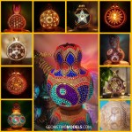 Gourd Lamps – Geometric Models