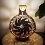 Implosion gourd lamp night view 01