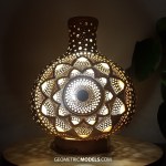 Implosion gourd lamp night view 02