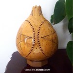 Star gourd lamp day view 02